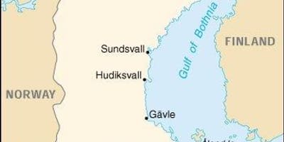 Malmö, suécia mapa