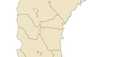 Mapa de Oland Suécia