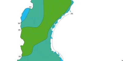 Clima mapa da Suécia